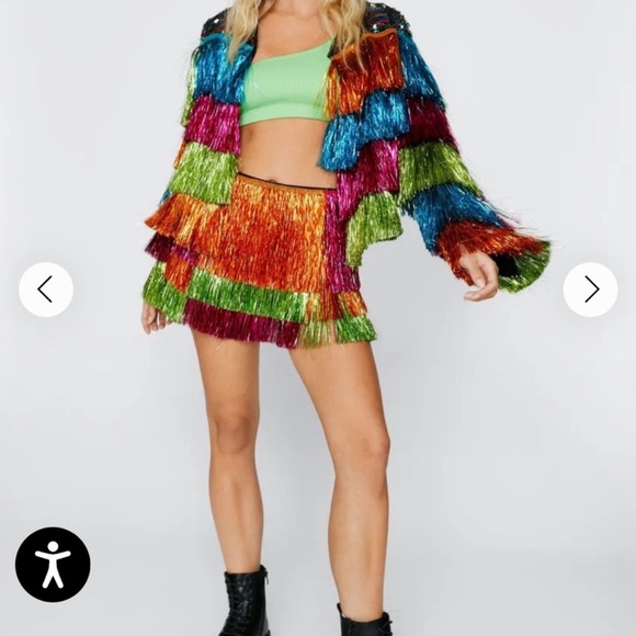 NASTY GAL.  Halloween Pinata costume or festival outfit. - Picture 4 of 10